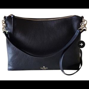 NWOT❤️Kate Spade Larchmont Black Alena Satchel ❤️